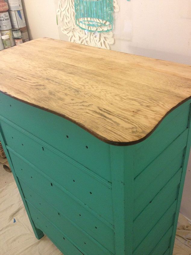 indian inspired antique dresser makeover