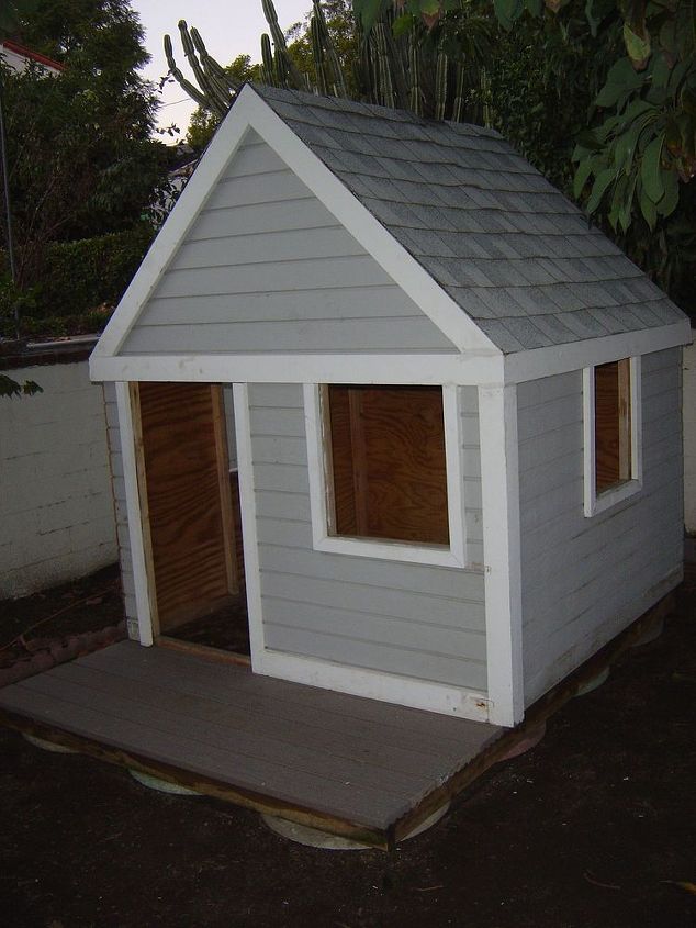 a cute playhouse from ebay, outdoor living