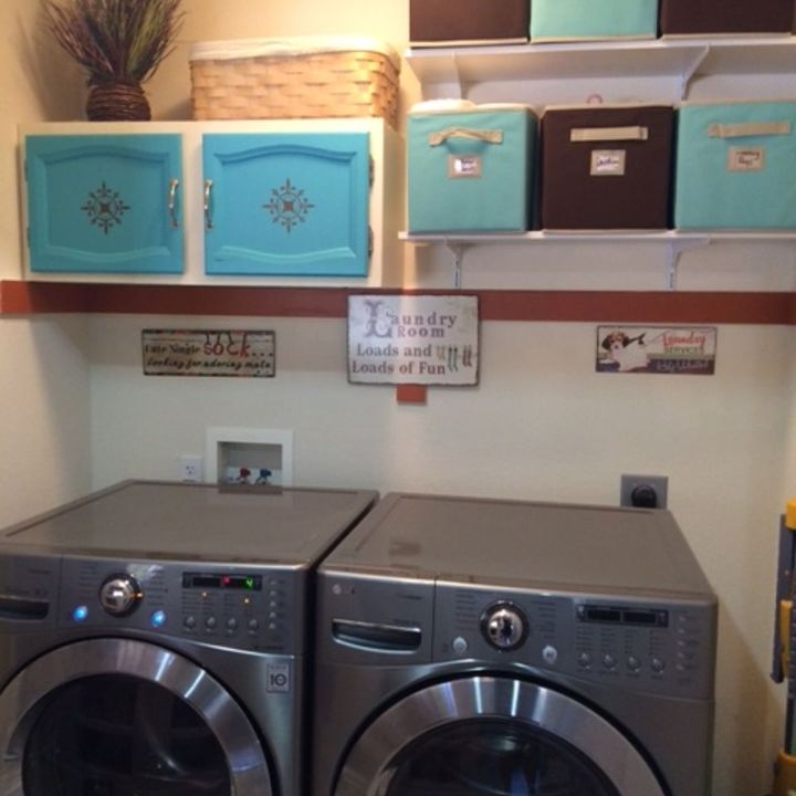 laundry area makeover, cleaning tips, closet, home decor, kitchen cabinets, shelving ideas