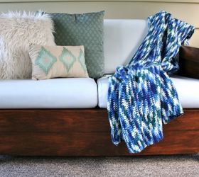styling a love seat 4 different ways, home decor, First look Beachy Cool