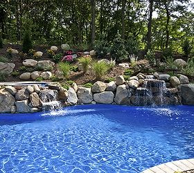 should the ideal backyard oasis include a spa, outdoor living, Landscaping For a Spa