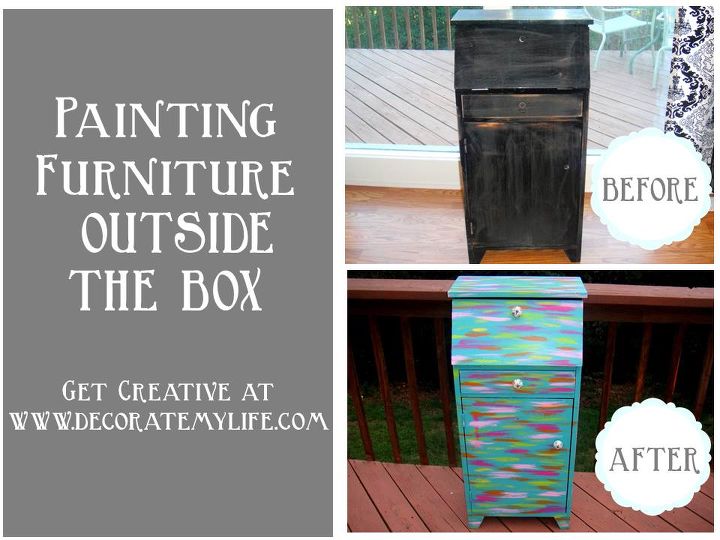 painting furniture outside the box, painted furniture