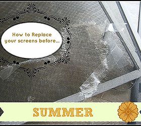 how to re screen your screens, home maintenance repairs, how to, windows