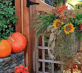 decorating your garden with pumpkins, gardening, outdoor living, seasonal holiday decor