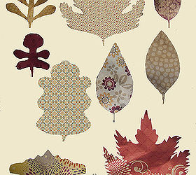 five fun things to do with paper leaves, crafts, seasonal holiday decor, wreaths, How about an Anthropologie art knock off