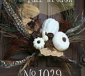 how to create a white pumpkin wreath, crafts, seasonal holiday decor, wreaths, My White Pumpkin Wreath