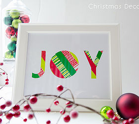 bring joy into your home diy joy sign with colorful magic tape, crafts, seasonal holiday decor, Photo courtesy of craftaholicsanonymous net