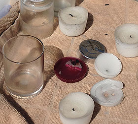 easy way to clean votive candle holders, cleaning tips