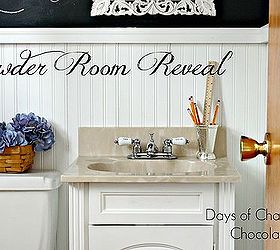 vintage schoolhouse powder room, bathroom ideas, home decor, repurposing upcycling, A sneak peak at the finished room