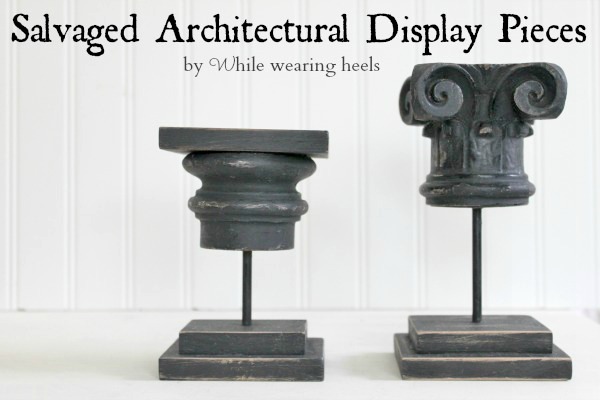 make your own architectural display pieces, crafts, home decor