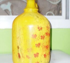 Spray Painted Bottles - Fail - What I Learnt
