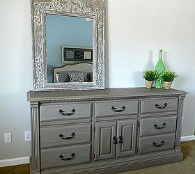 a restoration hardware dresser, painted furniture