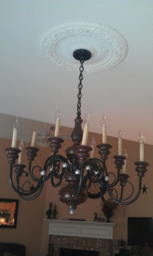 chandelier overhaul, lighting, repurposing upcycling, After