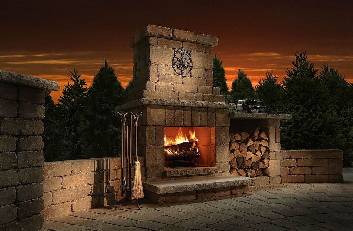 fire places landscaping outdoor living