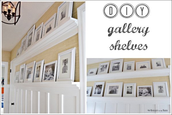 how to make gallery shelves, diy, home decor, how to, shelving ideas, woodworking projects