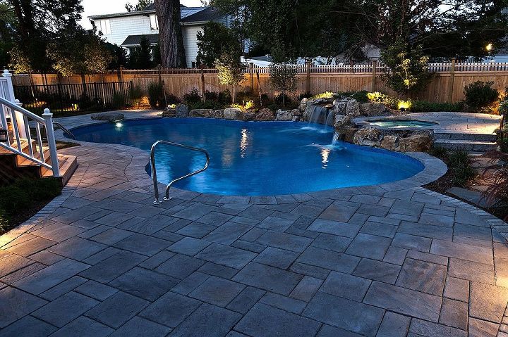 long island pool and spa awards just announced deck and patio company is honored, outdoor living, patio, ponds water features, pool designs, spas, Pool and Spa Combo Bronze Deck and Patio Company