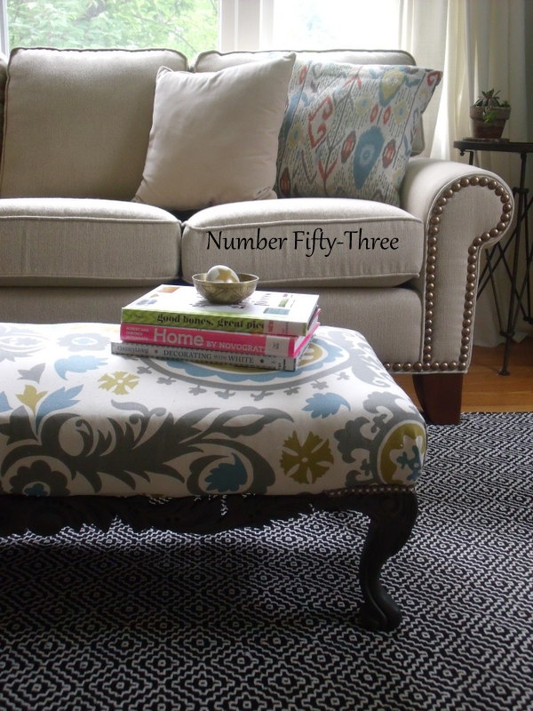upholstered antique bench, home decor, painted furniture