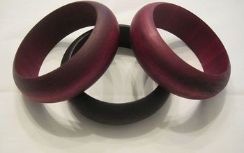 How to Dye a Unfinished Wood Bangle With RIT Dye
