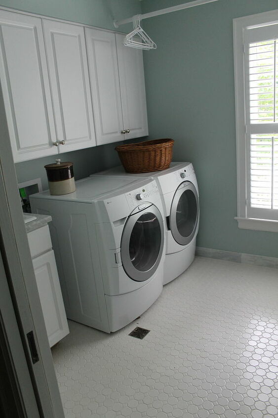 laundry room, home decor, laundry rooms, Our Laundry Room