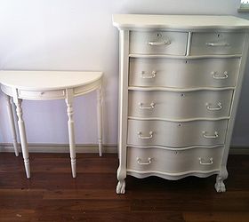 french provincial style dresser, garages, painted furniture