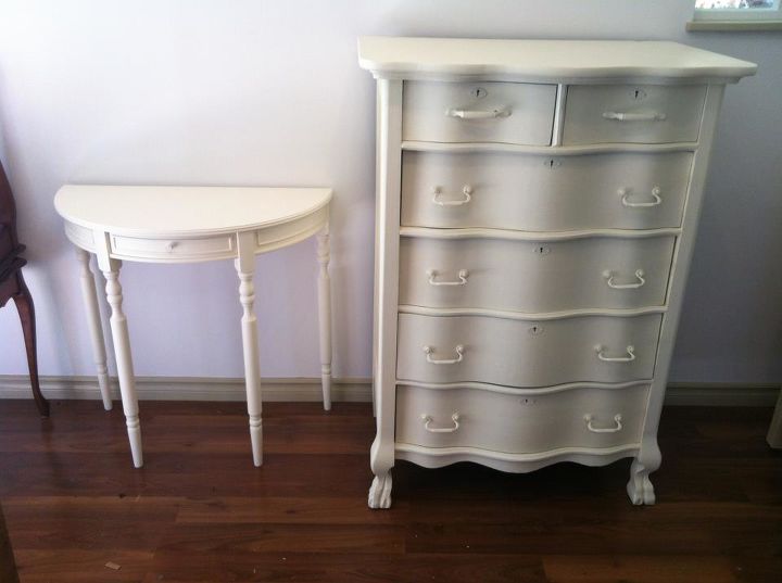 french provincial style dresser, garages, painted furniture