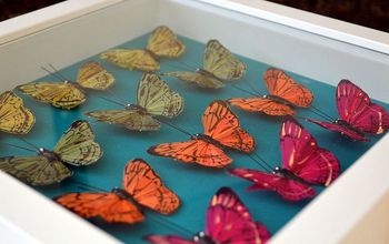 Framed Faux Butterflies