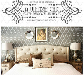 a vintage chic master bedroom makeover, bedroom ideas, home decor, painting