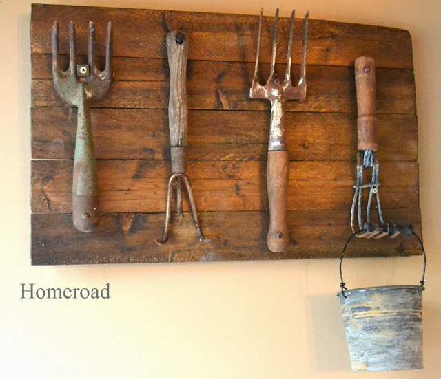 repurposing vintage hand tools, home decor, repurposing upcycling, Some of the rakes are slightly bent to make a better hook
