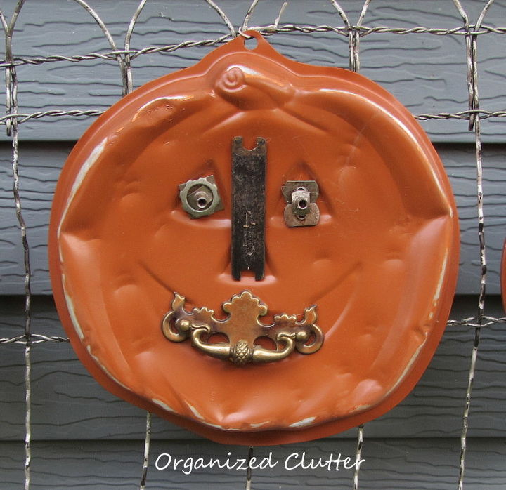 thrift shop upcycled junk pumpkins, crafts, repurposing upcycling, The blog link for this pumpkin is