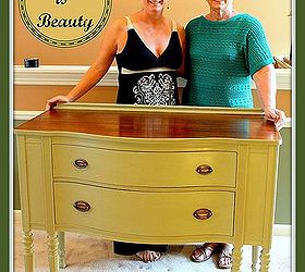 come on over and see the reveal of my sister buffet makeover diy furniturerevival, the finished Buffet