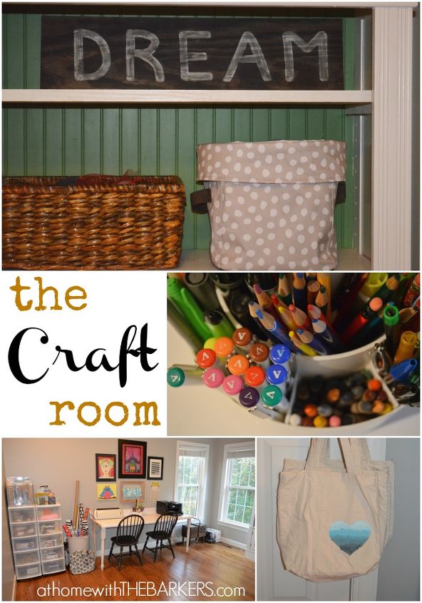getting a craft room organized, craft rooms, organizing, Everything has a home