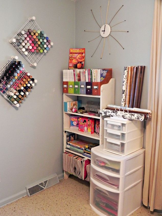 My Real Life Craft Room Hometalk My Real Life Craft Room Rooms Storage Ideas Library And