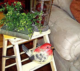 decorating with ladders in the home and garden, gardening, home decor, repurposing upcycling