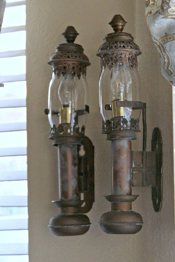 eco friendly way to oxidize patina and useful tips on using vinegar, cleaning tips, Bringing sconces back to a patina finish After using Hard boiled egg process