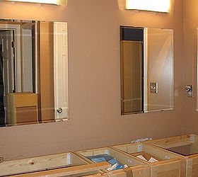 master bathroom makeover on a budget, bathroom ideas, home decor, Before the new GRANITE