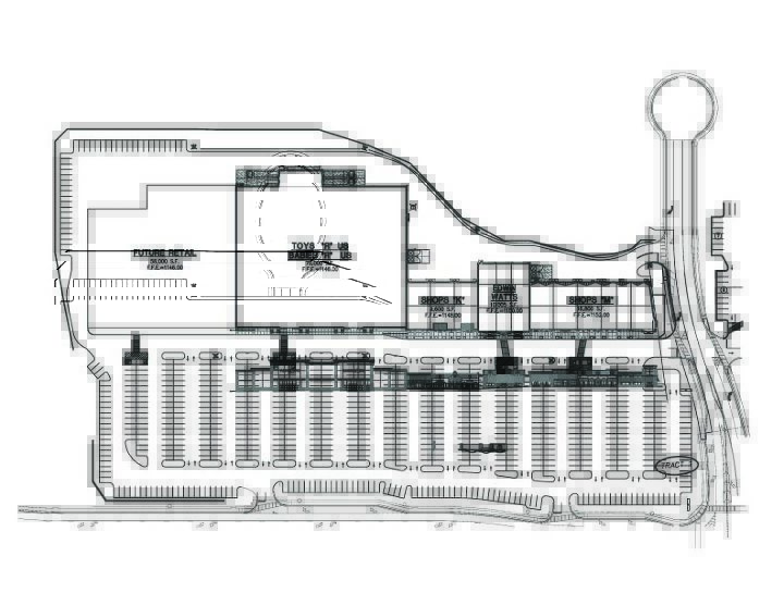 anyone going to the mall of ga can you send me a real picture i have a rendering, Strip Mall at Mall of GA floor plans