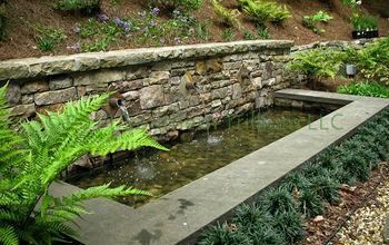 Sometimes, the time calls for a water feature that has a little more formality, yet must fit into a natural setting.