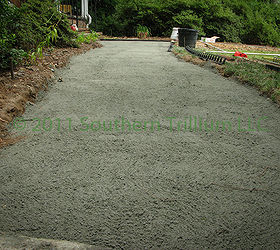 having read a recent post about dry laid flagstone versus pavers i wanted to share a, concrete masonry, curb appeal, diy, how to, patio, tools, A finished look at the perfectly smooth layer of sand ready to lay the pavers down