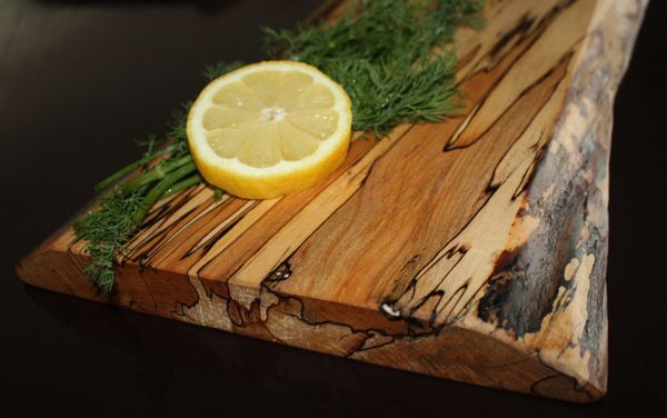 the beauty of spalted maple, woodworking projects, Spalted maple serving board