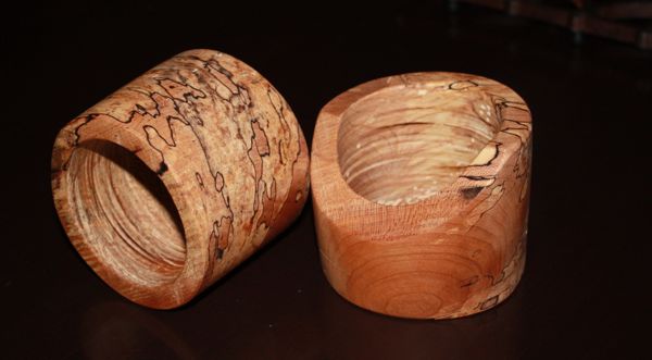 the beauty of spalted maple, woodworking projects, angle cut spalted maple bracelet