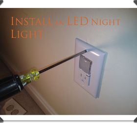 led night lights a must for hallways, electrical, lighting, Install a Hard Wired LED Night Light