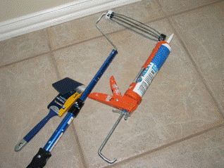bathroom remodel, painting tools new smaller extension poll