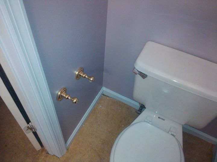 painting and remodeling bathroom