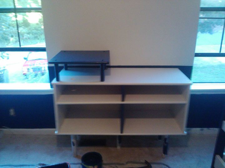 tv vcr stand, diy, woodworking projects