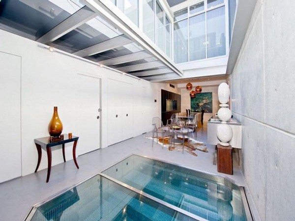spectacular apartment in darlinghurst australia by weir phillips architects, architecture, home decor, pool designs