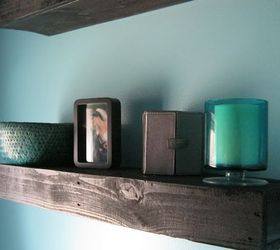pallet wood floating shelves, diy, pallet, repurposing upcycling, shelving ideas, woodworking projects, Pallet Wood Floating Shelves