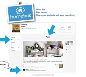 how to use hometalk take a visual tour, HomeTalk is for sharing learning and growing I hope to see you around soon The full tour is on my blog at