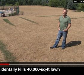 man kills 40 000 sq ft lawn, gardening, landscape, guy in lawn