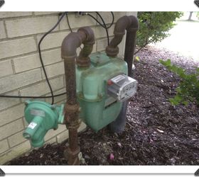 who else fears sewer and water line breaks, home maintenance repairs, how to, plumbing, Residential Gas Meter