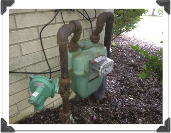 who else fears sewer and water line breaks, home maintenance repairs, how to, plumbing, Residential Gas Meter